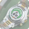 40 16523 ZENITH 18k yellow gold and steel Stainless steel & Gold Black Dial INVERTED 6 PreOwned
